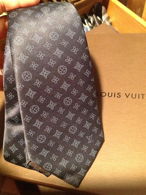 black louis vuitton tie|louis vuitton monogram tie.